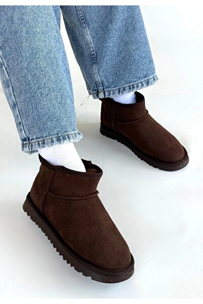 meSga butik Elsa Brown Suede Boots