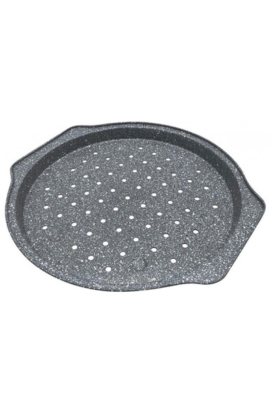 Klausberg Pizza tray KB 7496, 35x33 cm, Marble coating, Gray