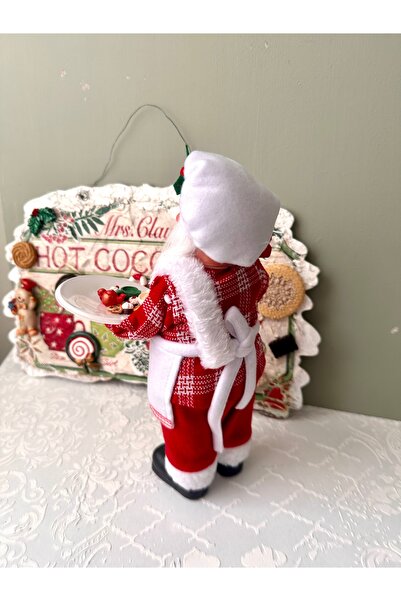 Kumsal Hobi Sanat Aşçı Noel Baba 30cm