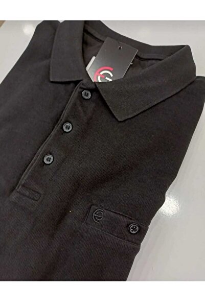güncüoğlu Oversize Thessaloniki Knitted Winter Men's Sweatshirt with Collared Pockets