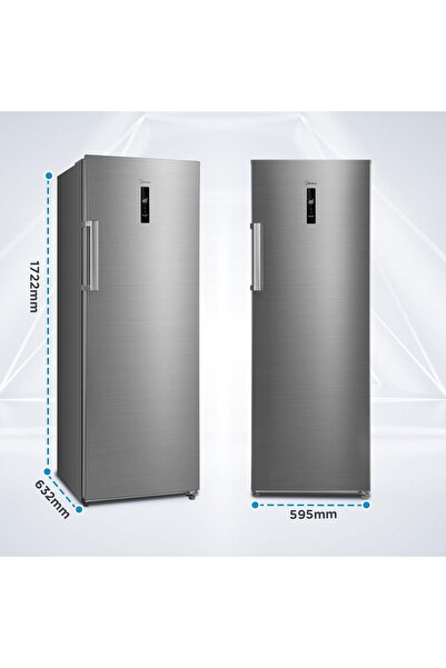 Midea 333L Gross & 238L Net Capacity Convertible Upright Freezer | | Silver | MDRU333FEE46AE