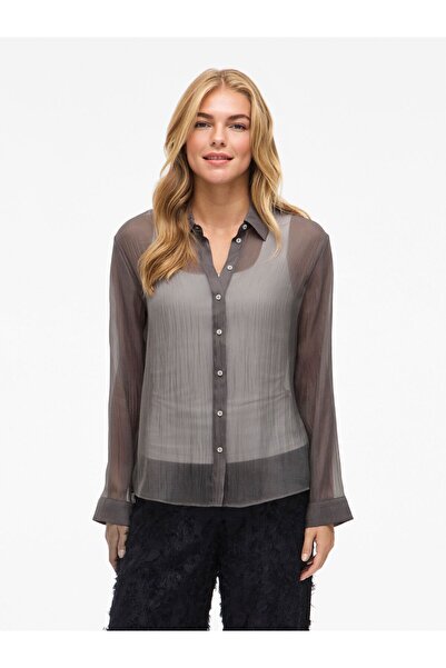 VILA Hemd VIKINNA Langarm