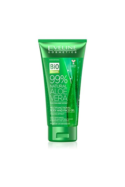 Eveline Pure Aloe Vera Gel for Face and Body – 99% Concentration, 100 ml