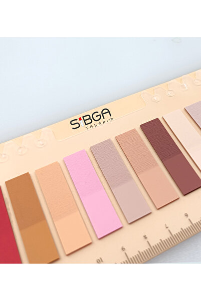 sibga tasarım Transparent Colored Postit Post-it Post It.Bookmark Bookmark Postit Sticker Note Paper 200 Sheets