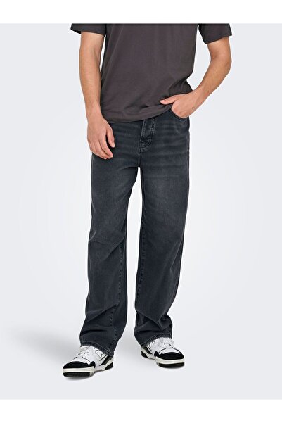 Only & Sons Locker geschnitten ONSFADE Hohe Taille Locker geschnitten Jeans