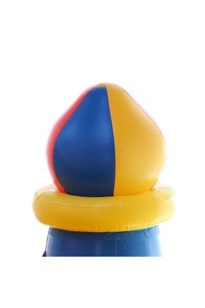 Intex Spatiu de joaca, este realizat din PVC, forma de castel colorat de basm, cu turnuri gonflabile si...