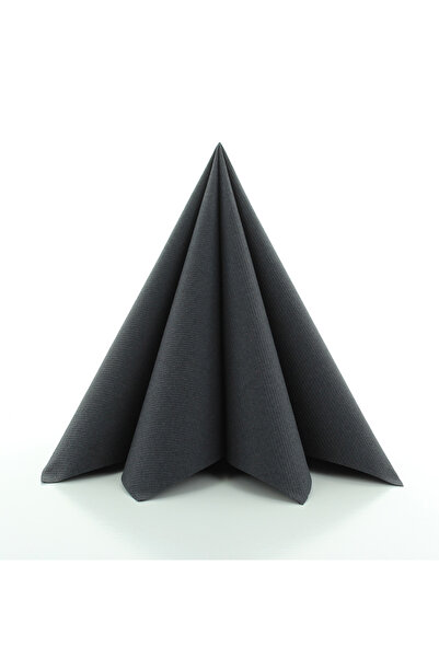 Mank Șervețele de masă festive Linclass - Negre / 40 x 40 cm / 50 buc