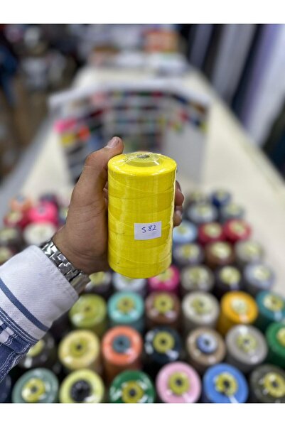 Bayar Kumaş خيط خياطة 582 خيط ماكينة ملون رقم 120 5000 متر خيط