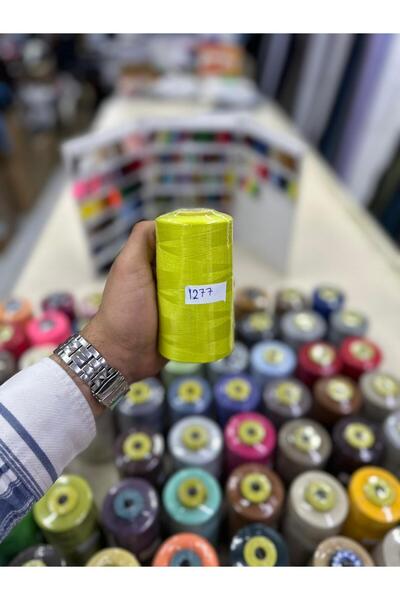 Bayar Kumaş خيط خياطة 1277 خيط آلة ملون رقم 120 5000 متر خيط