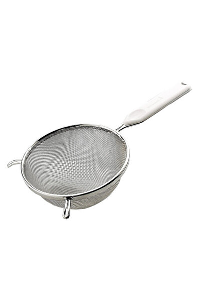 FACKELMANN 42336 strainer, 20 cm, Stainless steel, Hanging hook, Silver