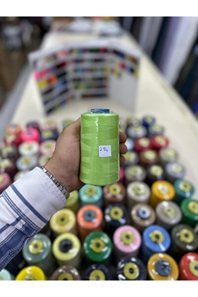 Bayar Kumaş خيط خياطة 294 خيط آلي ملون رقم 120 بطول 5000 متر