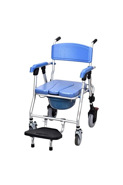 POYLİN Alüminyum Banyo Tuvalet Sandalyesi | Ergonomik ve Dayanıklı Tasarım P611