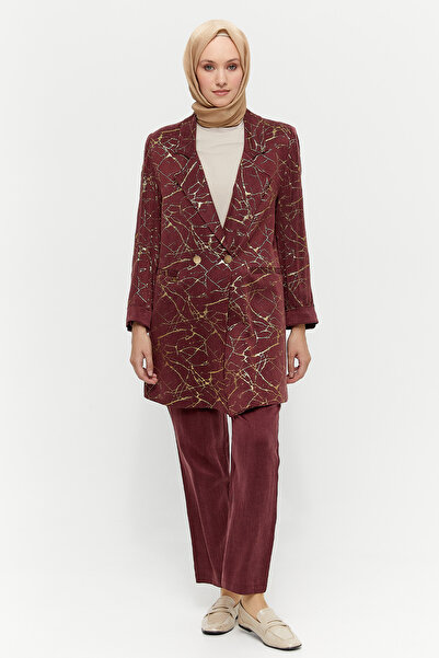 Setrms Jakarlı Kruvaze Ceketli Takım