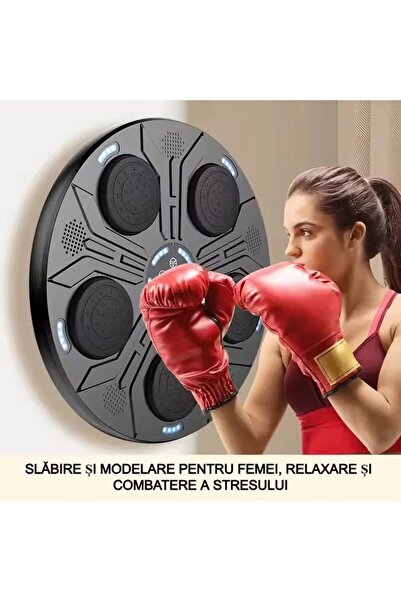 AT Performance Cutie muzicală electronică AT PERFORMANCE®, conexiune Bluetooth, antrenament pentru copii și adulți, mănuși