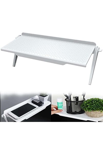 FDDD TV storage shelf, plastic, white, 30 x 11.3 cm