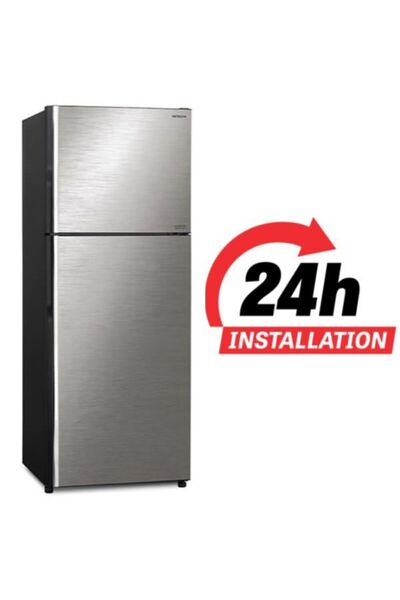 HITACHI Fridge 550 Ltr Inverter Brilliant Silver RVX550PUK9KBSL