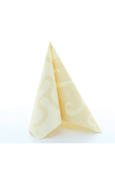 Mank Șervețele de masă festive Linclass - Flair (Crem) / 40x40 cm / 50 buc