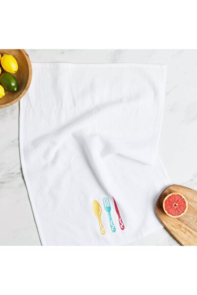 Generic Spoony Kitchen Towel 2-Piece Set - 50x70 cm