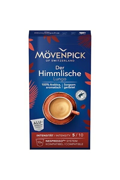 Mövenpick Capsule de cafea Movenpick The Heavenly Lungo, compatibile cu Nespr...