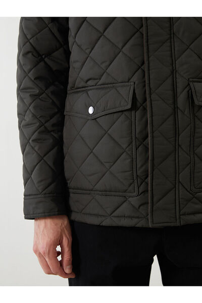 LC Waikiki Yeni Sezon Standart Kalıp Gömlek Yaka Erkek Mont