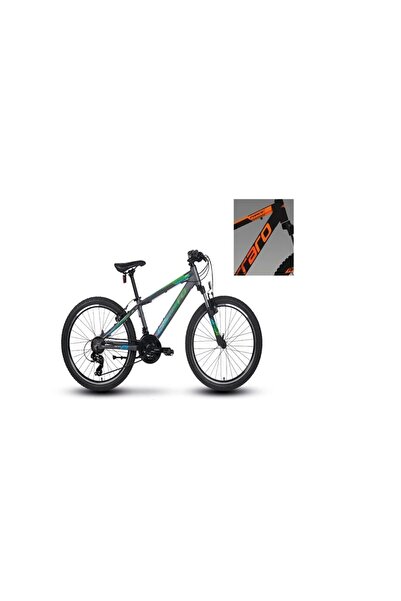 Carraro FORCE 400 ERKEK DAĞ BİSİKLETİ 325H V 24 JANT 21 VİTES ANTRASİT TURUNCU BEYAZ