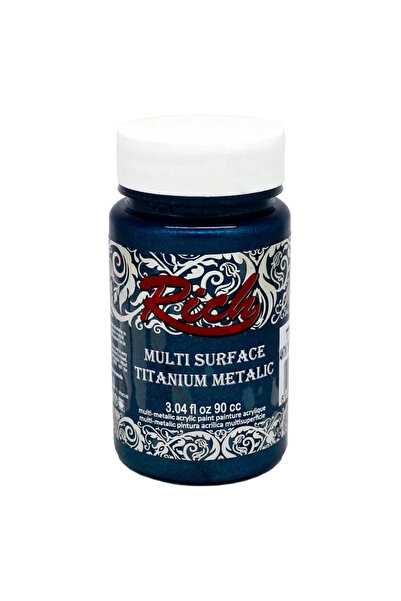 Rich Supertrend Multi Surface Titanium Metalik Boya 90 cc. 2570 ANTİK TURKUAZ