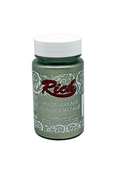 Rich Supertrend Multi Surface Titanium Metalik Boya 90 cc. 2504 ANTİK GÜMÜŞ