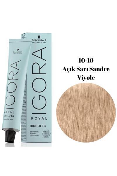 Igora Tüp Boya 60ml. 10-19 Açık Sarı Sandre Viyole