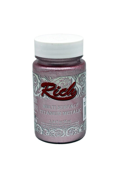 Rich Supertrend Multi Surface Titanium Metalik Boya 90 cc. 2556 TOZ PEMBE