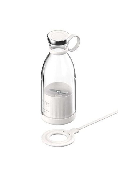 ideal STORE Blender easyBlend, portabil, puternic, încărcare wireless, 350 ml, alb