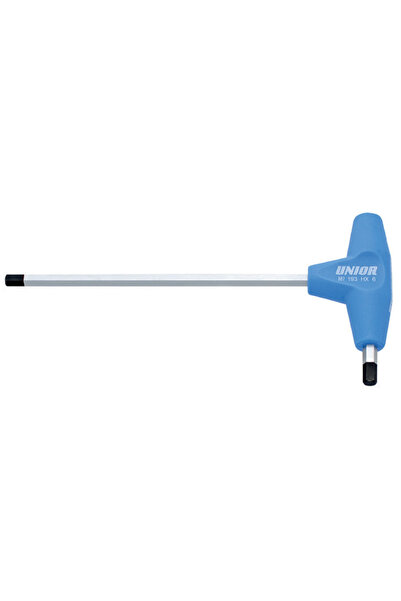 Unior Allen key with T-handle, hexagonal profile 10 mm, active length 200x25 mm, chrome vanadium shaft