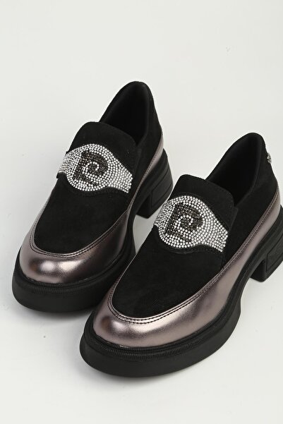 Pierre Cardin Платинові жіночі лофери PC-55217