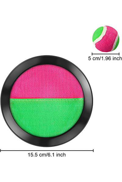 Ganjem At Tut Top Yakalama Seti 2 Raket 1 Top Çocuk Aile Arkadaş Spor Oyunu Eğlenceli Aktivite Plaj Oyuncak