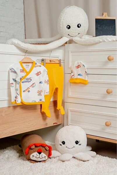 Tiffany Caravan Theme 3-Piece Bodysuit Set