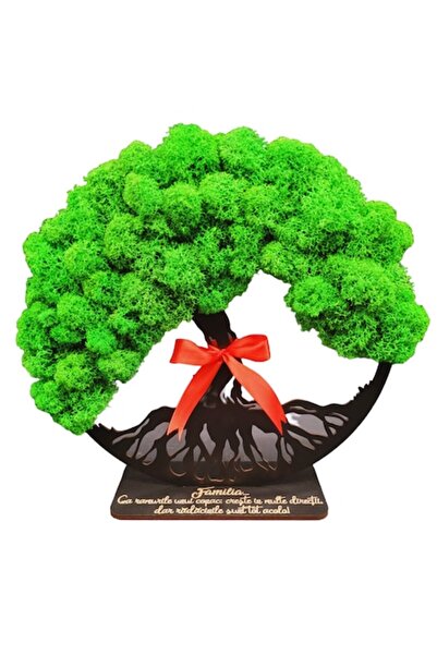 OEM Aranjament cu licheni "Pomul vietii", Cadou de cununie, logodna, nunta, a...