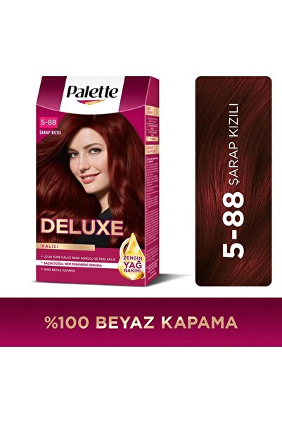 PALETTE DELUXE Set Boya 5-88 Şarap Kızılı
