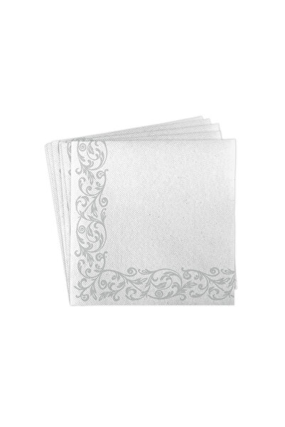 Mank Șervețele de masă festive Linclass - Rob (model argintiu pe margine) / 4...