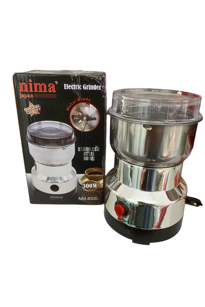 Nima Electric grinder NM-8300 – 300W | Stainless steel | Metal blades for fas...