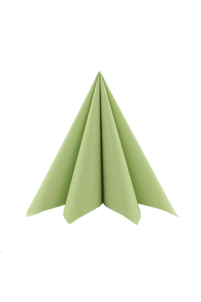 Mank Салфетки за празнична маса Linclass-Light, маслиненозелени / 33 x 33 см ...