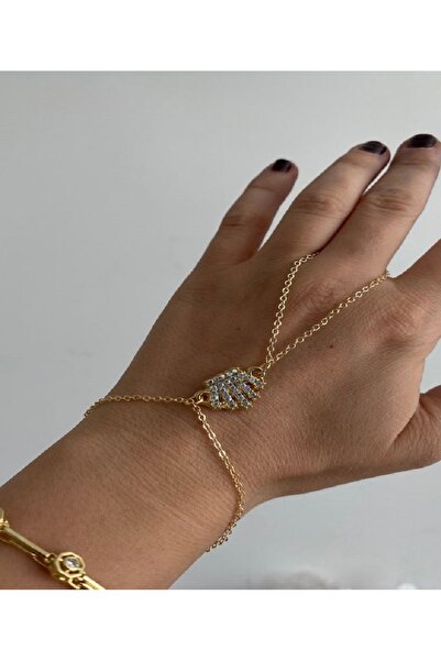 irva collection Kraliçe Tacı Gold Şahmeran Bileklik