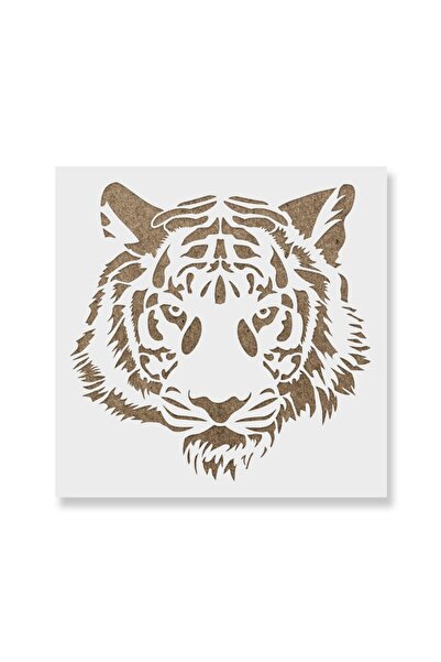 Maxrom Sablon Perete vopsire, tencuiala 0.7mm Cap de Tigru model MXSP7403, 50...