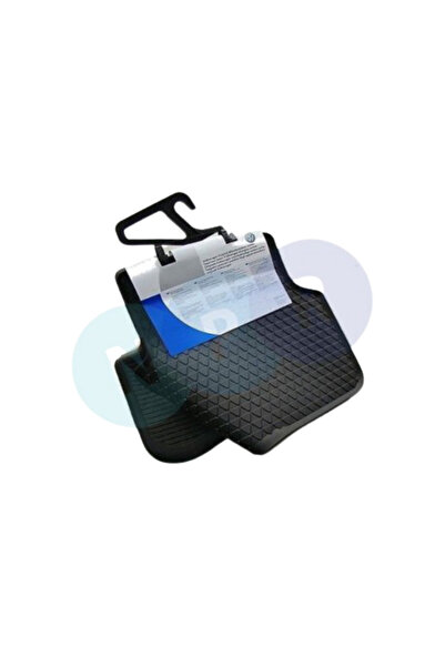 VW-Audi OE Set covorase spate din cauciuc, Negre pentru Volkswagen Polo 9N, GTI, Cross și Fun