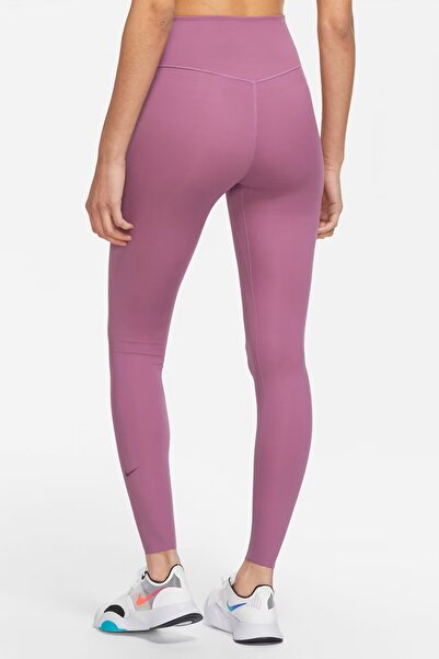Nike One Luxe Leggings Tight Fit Laser Cut Soft Soft Recovery Leggings Lilac