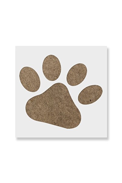 Maxrom Sablon Perete vopsire, tencuiala 0.7mm Lăbuță de Câine model MXSP7396,...