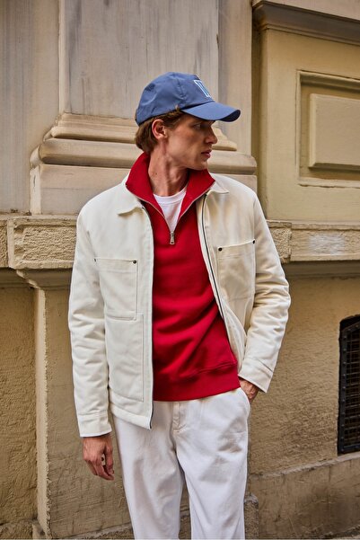 Danger Бавовняний чоловічий піджак Екрю