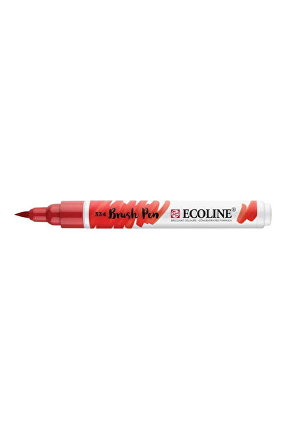 Talens Supertrend Ecoline Brush Pen Brush Tip Pen 334 Scarlet