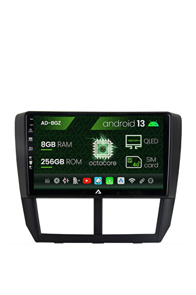 AutoDrop Navigatie Subaru Forester (2007-2013), Android 13, Z-Octacore / 8GB ...