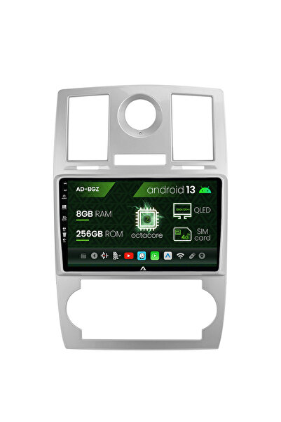 AutoDrop Navigatie Chrysler 300C (2004-2011), Android 13, Z-Octacore / 8GB RA...