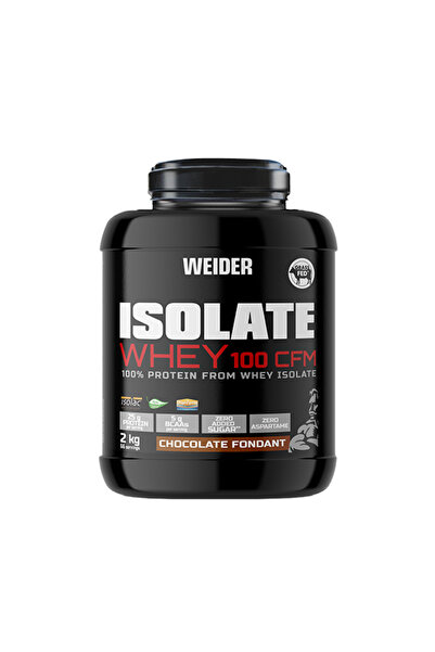 Weider Isolate Whey 100 CFM Protein Powder, WEIDER, 2 kg, Chocolate