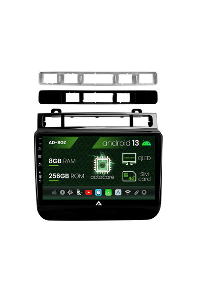 AutoDrop Navigatie Volkswagen Touareg (2010-2018), Android 13, Z-Octacore / 8...